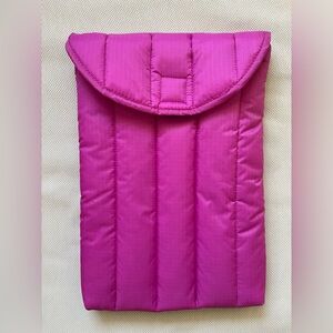 Baggu Puffy Laptop Sleeve 13"/14" Extra Pink